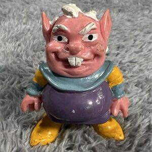 Vintage 1983 Galoob Trobbit Blackstar Carpo PVC Toy Action Figure Art